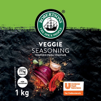 Robertsons Veggie Seasoning - 1 Kg - Here’s a seasoning which will transform your veggies from dull to delicious.